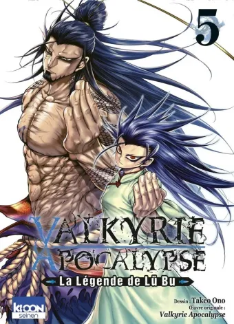 Couverture du manga Valkyrie apocalypse – la légende de Lü Bu Tome 5