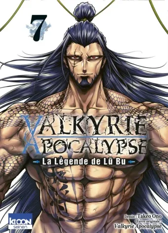 Couverture du manga Valkyrie apocalypse – la légende de Lü Bu Tome 7