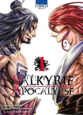 Couverture du manga Valkyrie apocalypse Tome 1