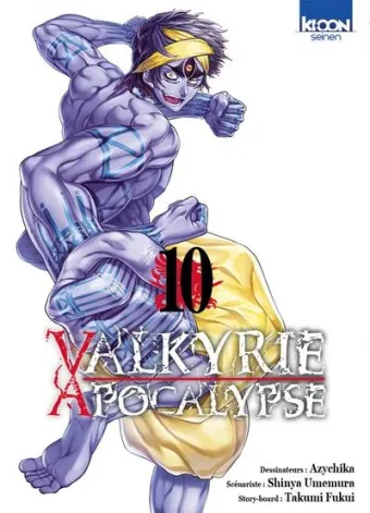 Couverture du manga Valkyrie apocalypse Tome 10