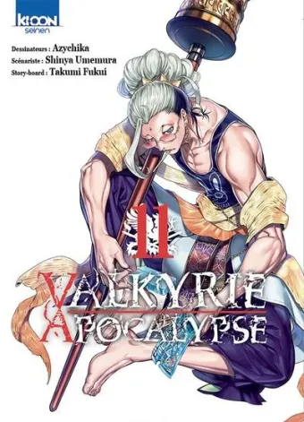 Couverture du manga Valkyrie apocalypse Tome 11
