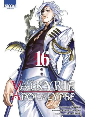 Couverture du manga Valkyrie apocalypse Tome 16