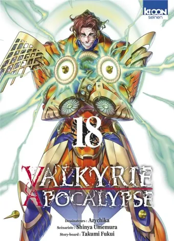 Couverture du manga Valkyrie apocalypse Tome 18