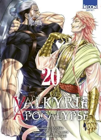 Couverture du manga Valkyrie apocalypse Tome 20