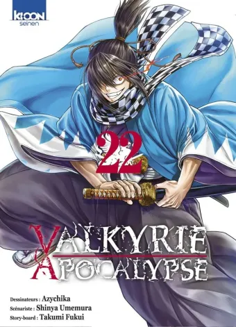 Couverture du manga Valkyrie apocalypse Tome 22