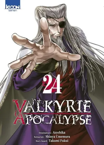 Couverture du manga Valkyrie apocalypse Tome 24