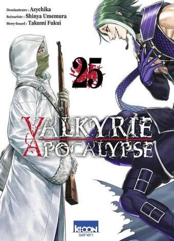 Couverture du manga Valkyrie apocalypse Tome 25