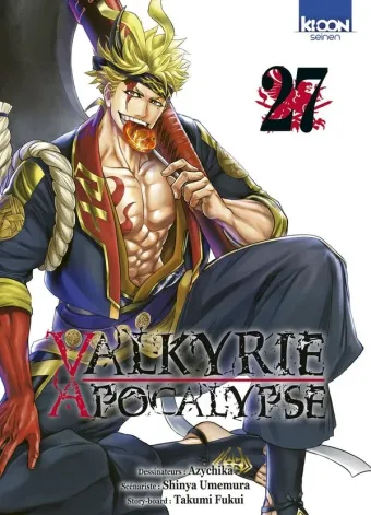 Couverture du manga Valkyrie apocalypse Tome 27