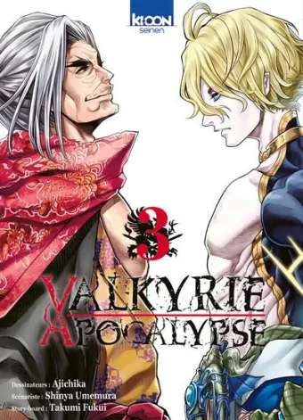 Couverture du manga Valkyrie apocalypse Tome 3
