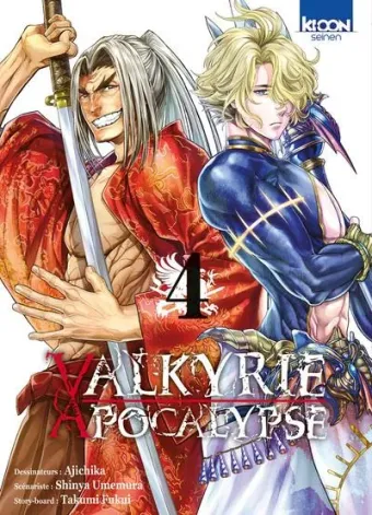 Couverture du manga Valkyrie apocalypse Tome 4