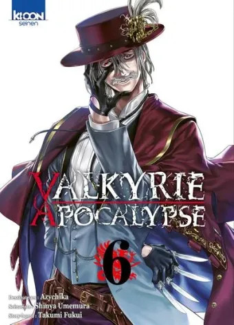 Couverture du manga Valkyrie apocalypse Tome 6