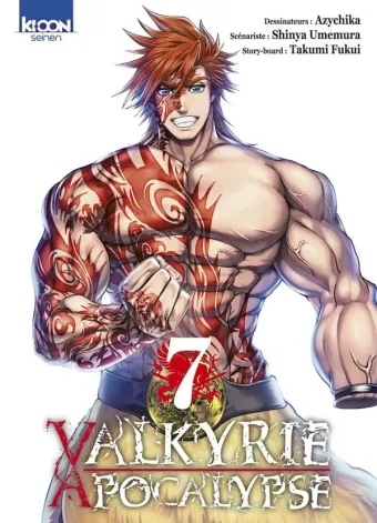 Couverture du manga Valkyrie apocalypse Tome 7