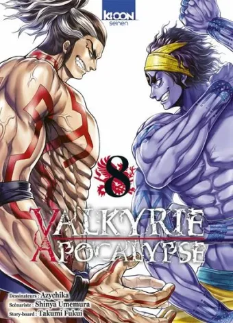 Couverture du manga Valkyrie apocalypse Tome 8