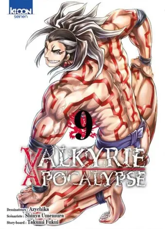Couverture du manga Valkyrie apocalypse Tome 9