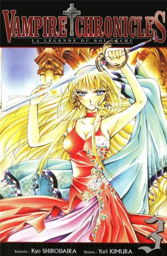 Couverture du manga Vampire chronicles – la légende du roi déchu Tome 3