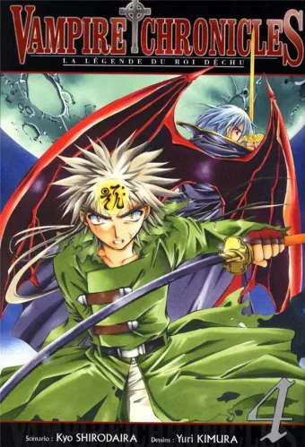 Couverture du manga Vampire chronicles – la légende du roi déchu Tome 4