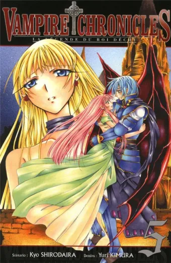 Couverture du manga Vampire chronicles – la légende du roi déchu Tome 5
