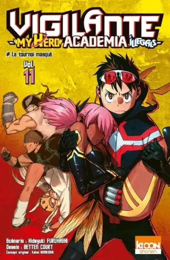 Couverture du manga Vigilante Tome 11, « Le tournoi masqué »