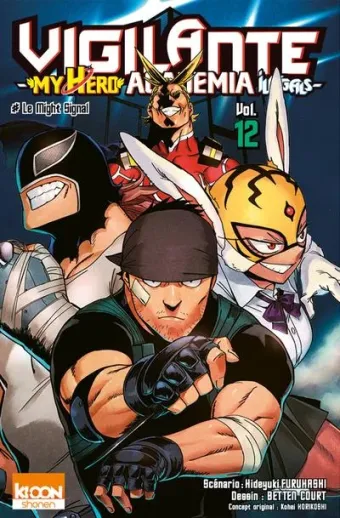 Couverture du manga Vigilante Tome 12, « Le might signal »