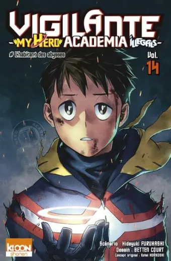 Couverture du manga Vigilante Tome 14, « L'habitant des abysses »