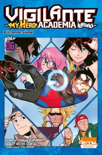 Couverture du manga Vigilante Tome 6, « Un homme rationnel »