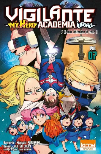 Couverture du manga Vigilante Tome 7, « Il faut défendre la tour ! »