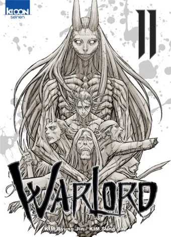 Couverture du manga Warlord Tome 11