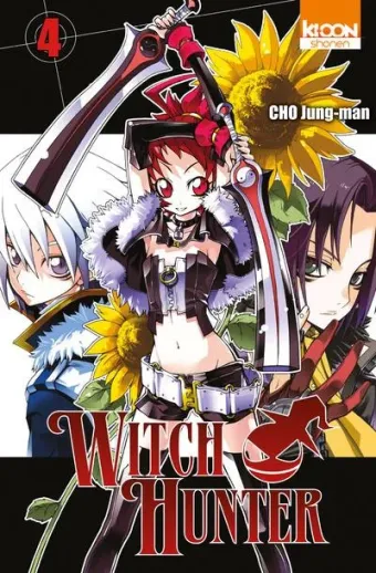 Couverture du manga Witch hunter Tome 4
