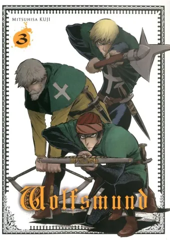 Couverture du manga Wolfsmund Tome 3