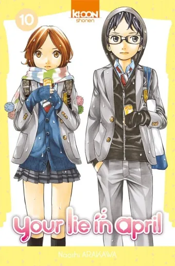 Couverture du manga Your lie in April Tome 10