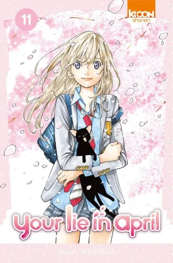 Couverture du manga Your lie in April Tome 11