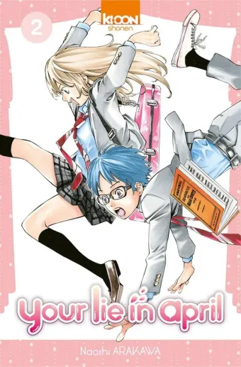 Couverture du manga Your lie in April Tome 2