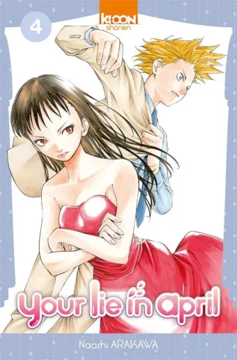 Couverture du manga Your lie in April Tome 4