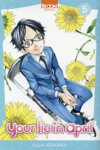 Couverture du manga Your lie in April Tome 5
