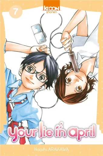 Couverture du manga Your lie in April Tome 7