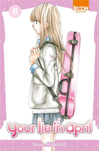 Couverture du manga Your lie in April Tome 8
