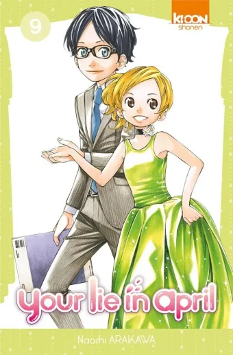 Couverture du manga Your lie in April Tome 9