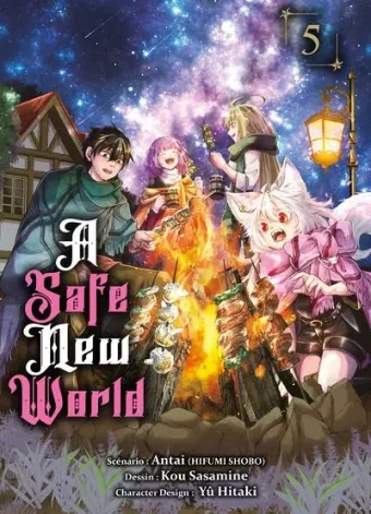 Couverture du manga A safe new world Tome 5