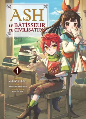 Couverture du manga Ash – le bâtisseur de civilisation Tome 1
