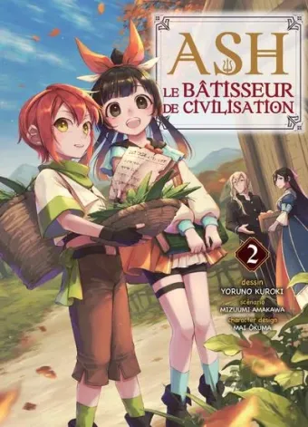 Couverture du manga Ash – le bâtisseur de civilisation Tome 2
