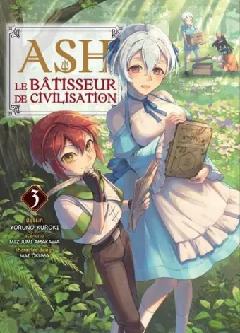 Couverture du manga Ash – le bâtisseur de civilisation Tome 3