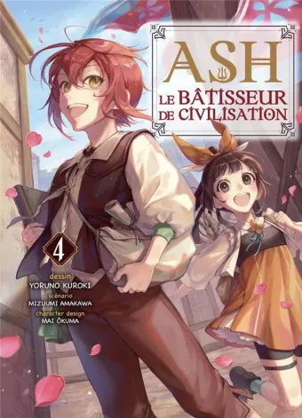 Couverture du manga Ash – le bâtisseur de civilisation Tome 4