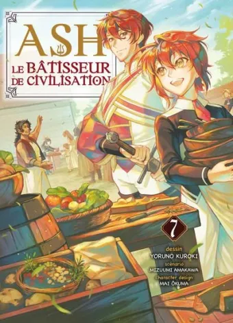 Couverture du manga Ash – le bâtisseur de civilisation Tome 7