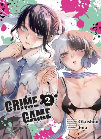 Couverture du manga Crime game Tome 2