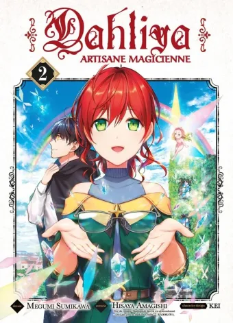 Couverture du manga Dahliya, artisane magicienne Tome 2