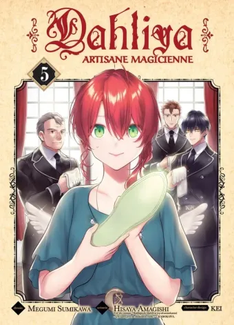 Couverture du manga Dahliya, artisane magicienne Tome 5