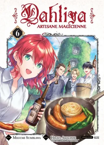 Couverture du manga Dahliya, artisane magicienne Tome 6