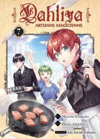 Couverture du manga Dahliya, artisane magicienne Tome 7