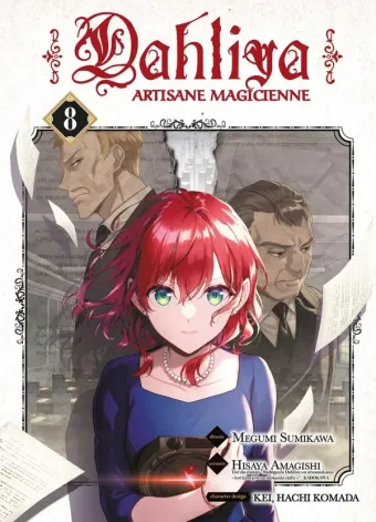 Couverture du manga Dahliya, artisane magicienne Tome 8