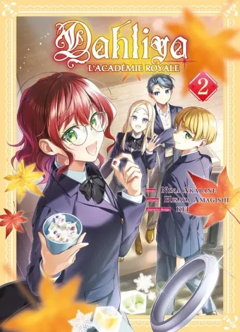 Couverture du manga Dahliya – l’académie royale Tome 2